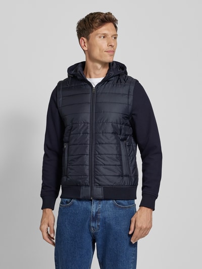 Christian Berg Men Sweatjacke mit Kapuze Marine 4