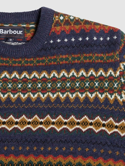 Barbour Pullover aus Wolle  Marine Melange 2