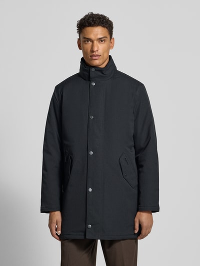 Barbour Regular Fit Parka aus wasserdichtem Material Modell 'WINTER POWELL' Anthrazit 4