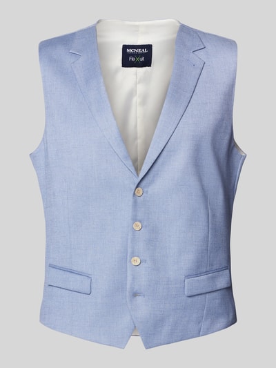 MCNEAL Weste mit Reverskragen Blau 2