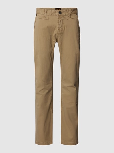 PME Legend Chino in effen design Zand - 1