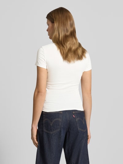 Tommy Jeans Slim Fit T-Shirt aus reiner Baumwolle Weiss 5