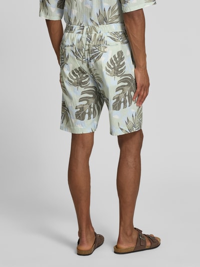 Lindbergh Shorts im Allover-Look Lind 5