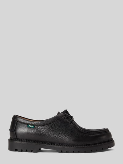 Polo Ralph Lauren Schnürschuhe aus echtem Rindsleder Modell 'JETT APRON' Black 2