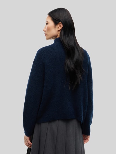 Tommy Jeans Relaxed Fit Pullover mit Alpaka-Anteil Marine 5