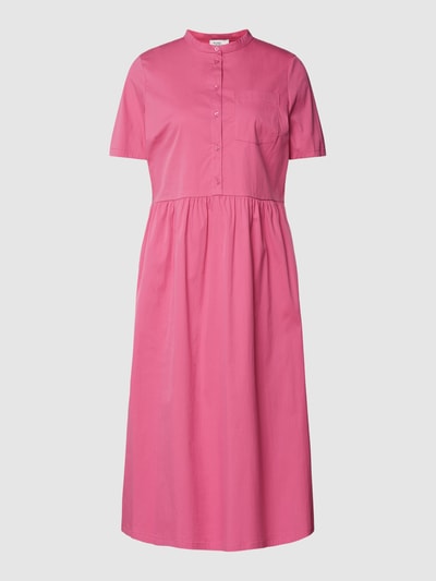 ROBE LÉGÈRE Blusenkleid mit Knopfleiste Pink 2