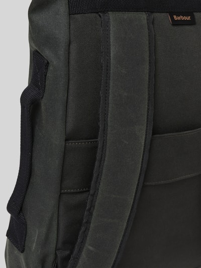 Barbour Rugzak van puur katoen, model 'FIELD' Olijfgroen - 3