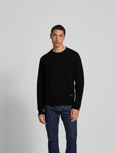 Dsquared2 Sweatshirt im Used-Look Black 4