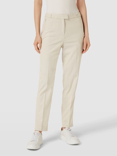 Esprit Collection Stoffhose mit Bügelfalten Sand 4