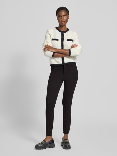 LIU JO SPORT Skinny Fit Jeans mit Eingrifftaschen Black 1