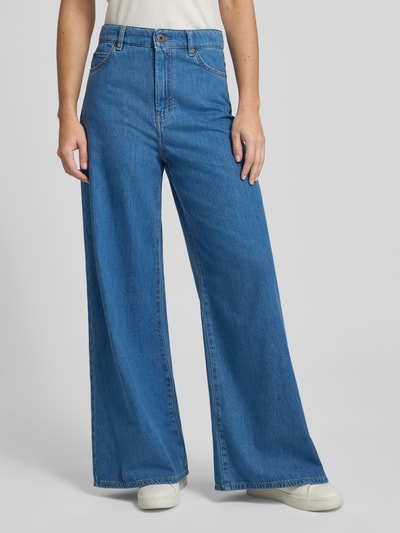 Weekend Max Mara Wide Leg Loose Fit Jeans aus reiner Baumwolle Modell 'VEGA' Jeansblau 4