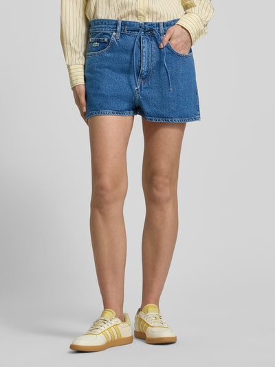 Lacoste Regular Fit Jeansshorts aus reiner Baumwolle Jeansblau 4