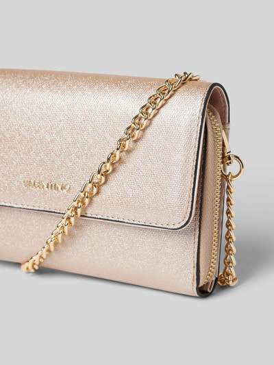 VALENTINO BAGS Clutch met labelapplicatie, model 'KALUA' Goud gemêleerd - 2