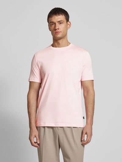 BOSS T-Shirt mit Rundhalsausschnitt Modell 'Thompson' Rosa 4