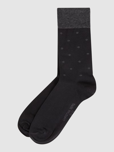 Christian Berg Men Socken im 2er-Pack Anthrazit 1