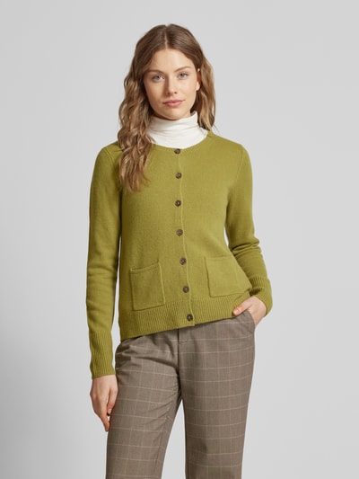 Christian Berg Woman Strickjacke mit aufgesetzten Eingrifftaschen Grass 4