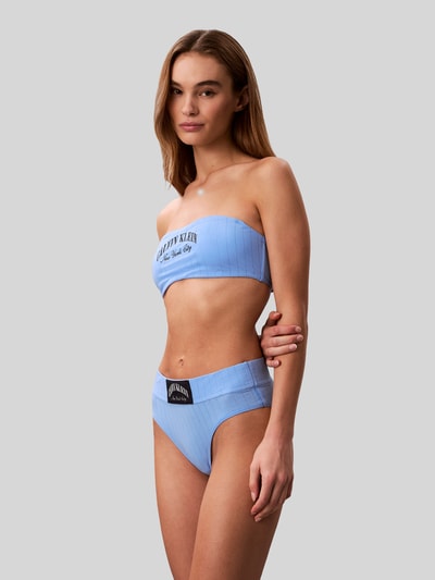Calvin Klein Underwear Bustier aus Baumwoll-Mix Blau 4