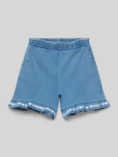 Guess Jeansshorts mit elastischem Bund Blau 1