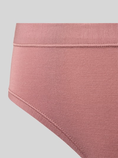Sloggi Slip mit Label-Stitching Mauve 2