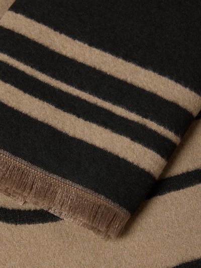 B.Young Schal mit Viskose-Anteil in Strick-Optik Modell 'Vibi' Offwhite 2