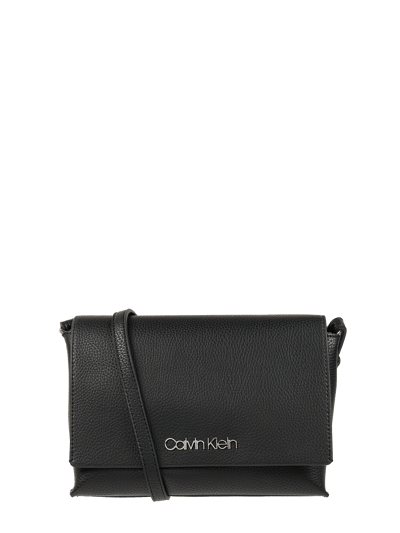 CK Calvin Klein Crossbody Bag in Leder-Optik Black 2