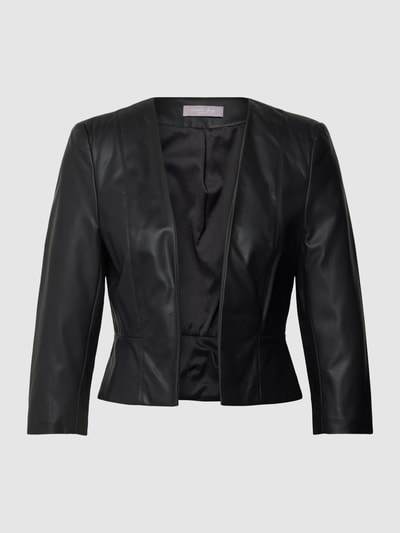 Christian Berg Cocktail Blazer in Leder-Optik Black 1