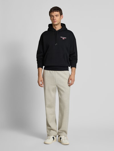 Polo Ralph Lauren Hoodie met labelstitching Zwart - 1