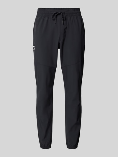 Under Armour Relaxed Fit Trainingshose mit Label-Print Modell 'Vibe' Black 2