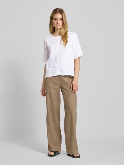 ZABAIONE Blouseshirt met ronde hals Wit - 1