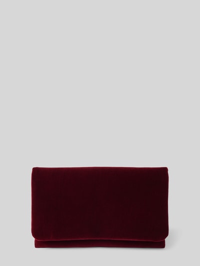 Abro Clutch in fluweellook, model 'Royal Velvet' Bordeaux - 2