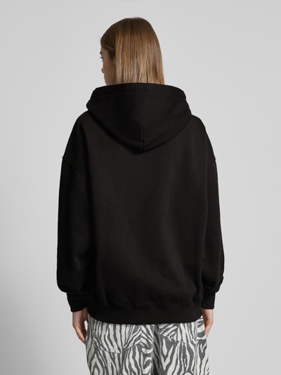 Pegador Oversized Sweatjacke mit Kapuze Black 5