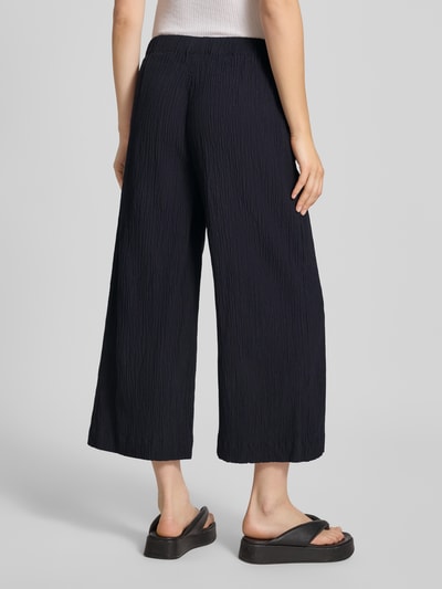 Marc O'Polo Denim Regular Fit Culotte mit Strukturmuster Marine 5