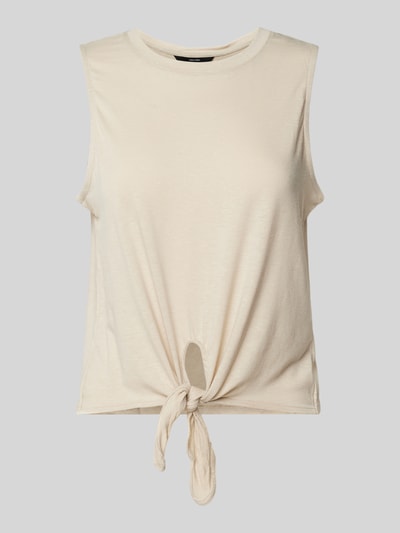 Vero Moda Top met cut-out, model 'JUNE' Zand - 2