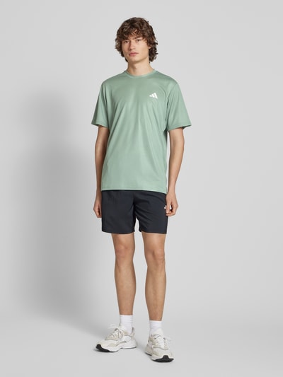 adidas Training T-Shirt mit Label-Print Mint 1