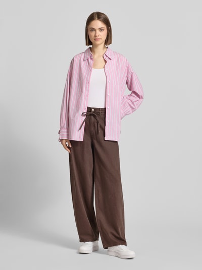 ONLY Loose Fit Jeans aus reiner Baumwolle Modell 'GIANNA-SILLA' Schoko 1