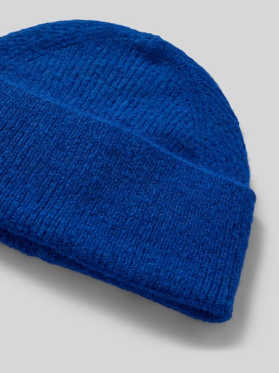Jake*s Casual Beanie mit breiter Krempe Blau 2