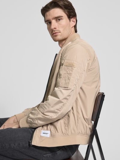 khujo Jacke mit Stehkragen Modell 'Beki' Beige 3