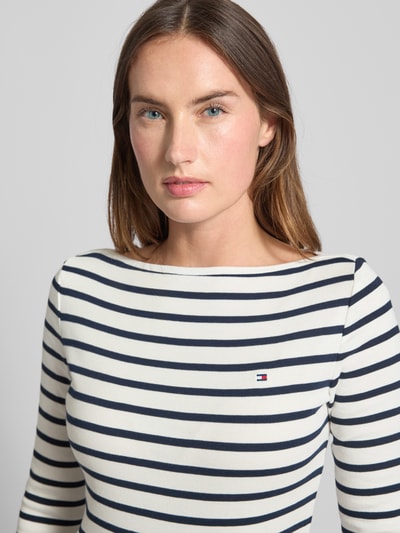 Tommy Hilfiger Slim fit T-shirt van puur katoen Wit - 3