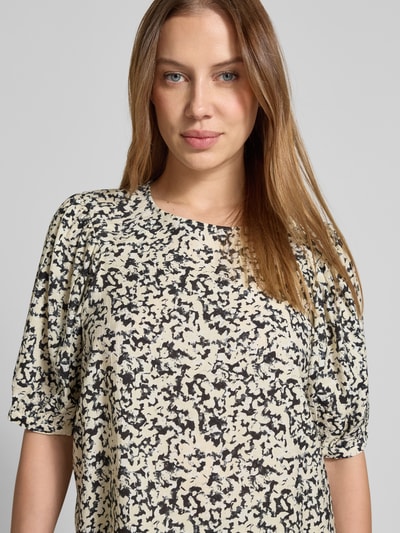 MSCH Copenhagen Regular Fit Bluse mit 1/2-Arm Modell 'Jusia' Offwhite 3