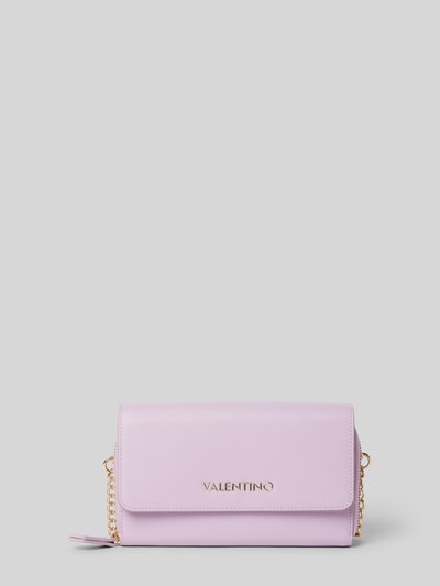 VALENTINO BAGS Handtasche mit Label-Applikation Modell 'ZERO RE' Flieder 1