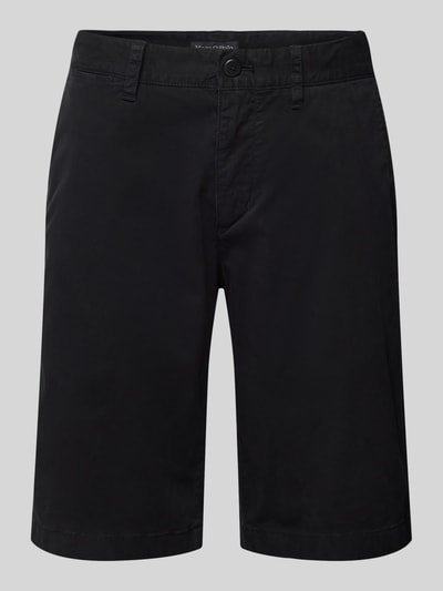 Marc O'Polo Bermudas in unifarbenem Design Modell 'Reso' Black 2