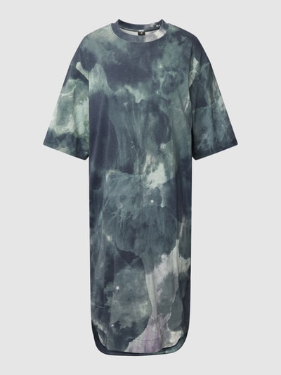 G-Star RAW Knielange T-shirtjurk met ronde hals Oceaanblauw - 2