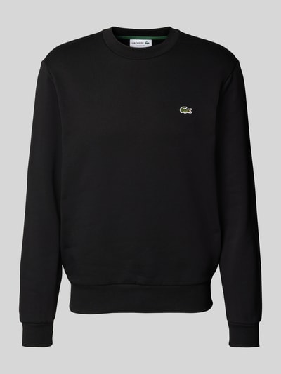 Lacoste Sweatshirt met logodetail Zwart - 2