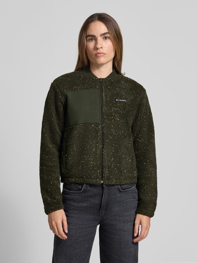 COLUMBIA Fleecejacke mit Reißverschluss Modell 'Stellar Path' Dunkelgruen 4