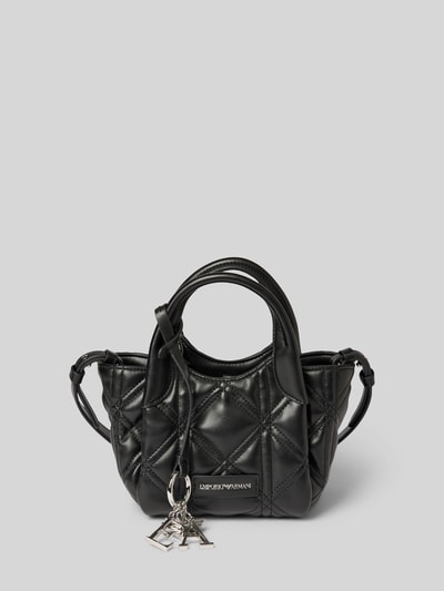 Emporio Armani Handtasche mit Steppnähten Modell 'DURINI' Black 2