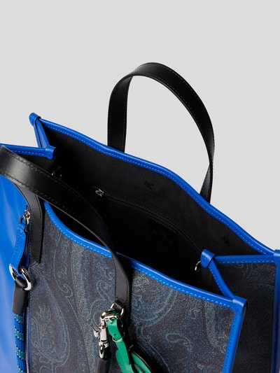 Etro Shopper mit Label-Detail Blau 5