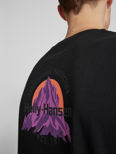 Helly Hansen T-Shirt mit Label-Print Black 3