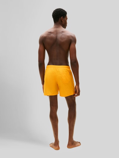Tommy Hilfiger Regular Fit Badehose mit Logo Stitching GELB 5