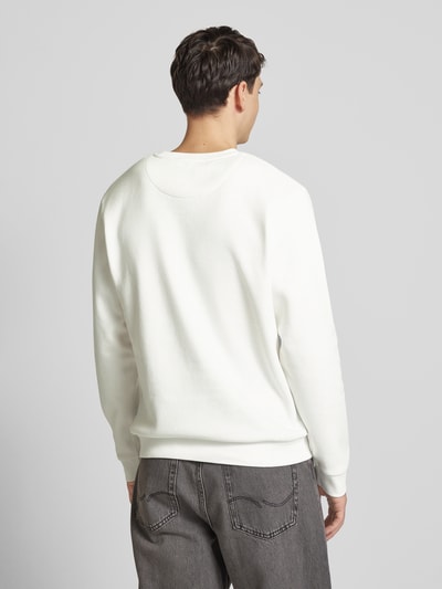 Jack & Jones Sweatshirt met ronde hals, model 'BRADLEY' Wit - 5