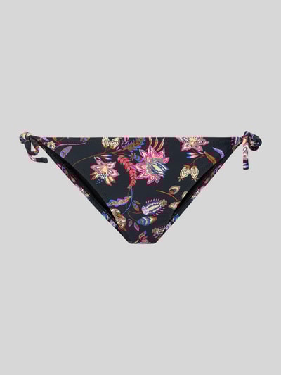 Jake*s Casual Bikinibroekje met vetersluiting opzij Donkergrijs - 1